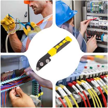 Stainless Steel Cable Straightener Tool - Professional Manual Untwisting & Bending Device for Electricians, HVAC & Telecom Projects