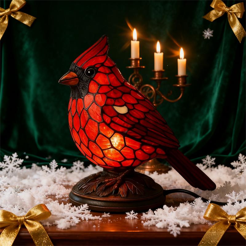 Christmas Cardinal Bird Decorative Light