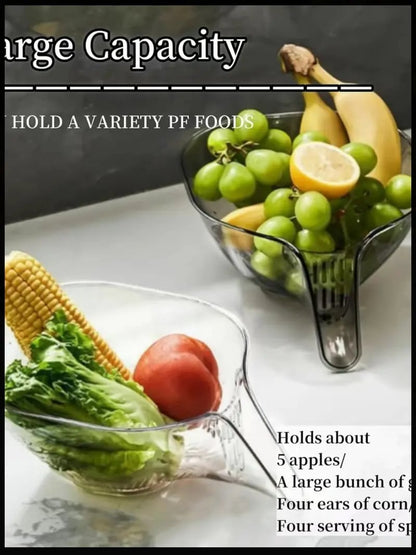 Buy 1 Get 1 Free Fruits and vegetables Drain Basket