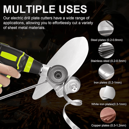 Dailyard™ Sheet Metal Cutter Drill Attachment 🛠️