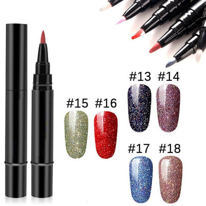 💅 Limited Time Buy 1 Get 1 Free - £9.99! ✨One Step Nail Gel Pen🎨Free handheld mini UV nail lamp💡