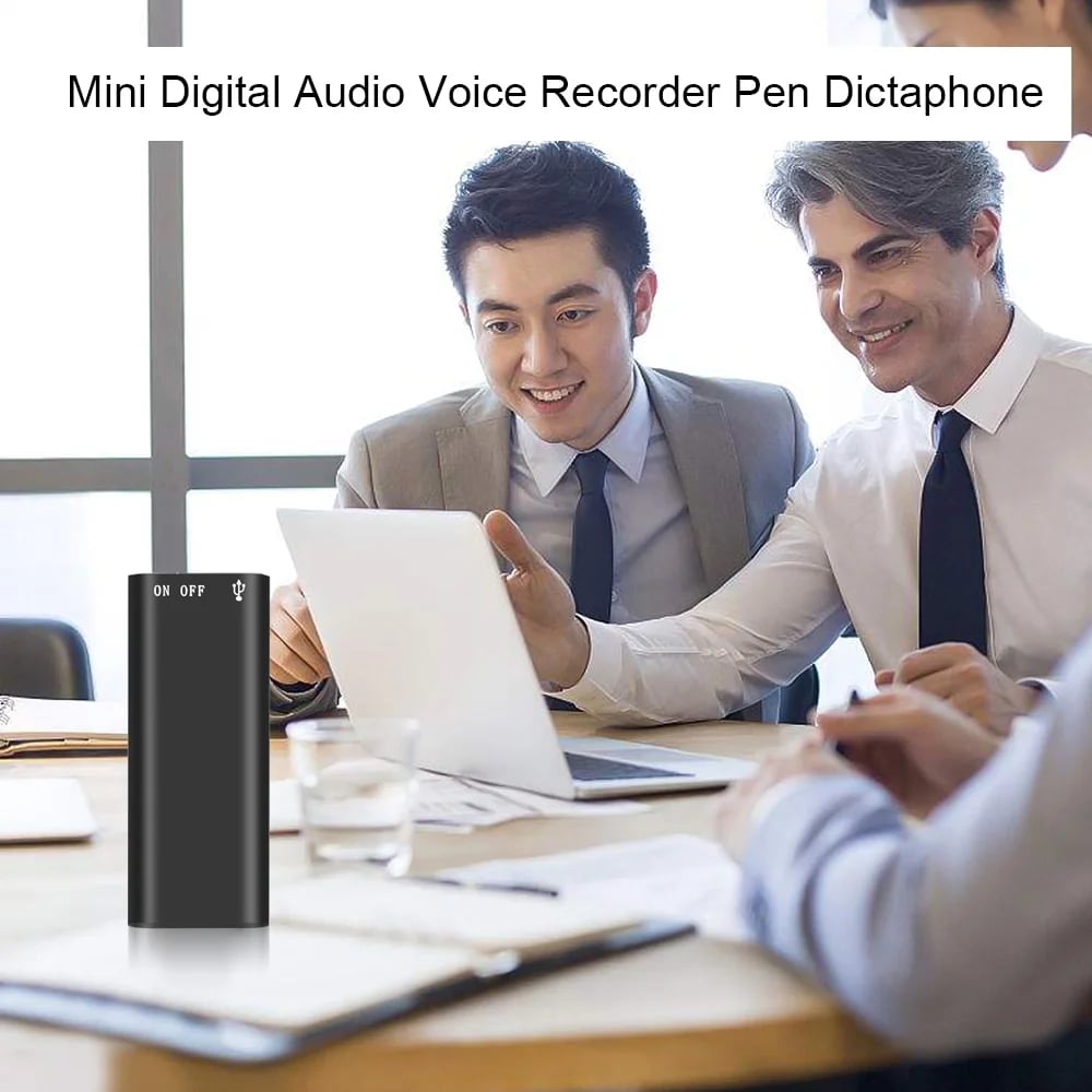 8GB  Professional Voice Activated Digital Recorder & MP3 Player