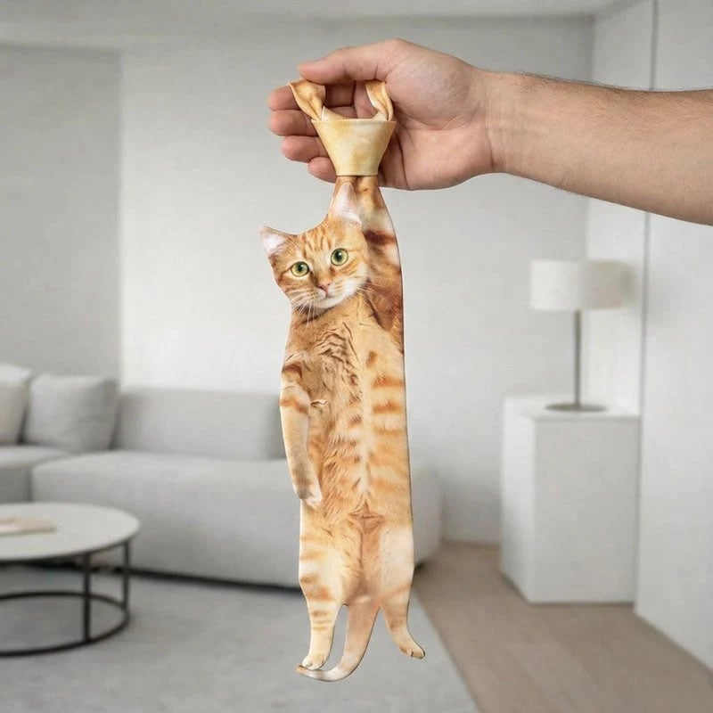 🐱 Cute Cat Tie