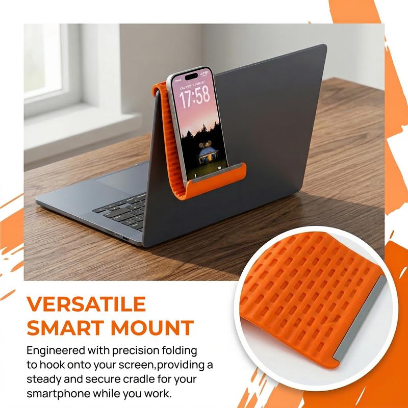 Flexible Silicone Aluminum Phone Holder Stand