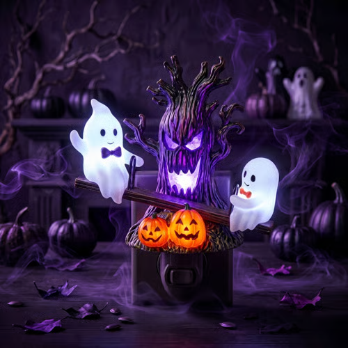 🔥Summer Sale 49% OFF🔥 - 👻 Halloween Ghost Tree LED Night Light