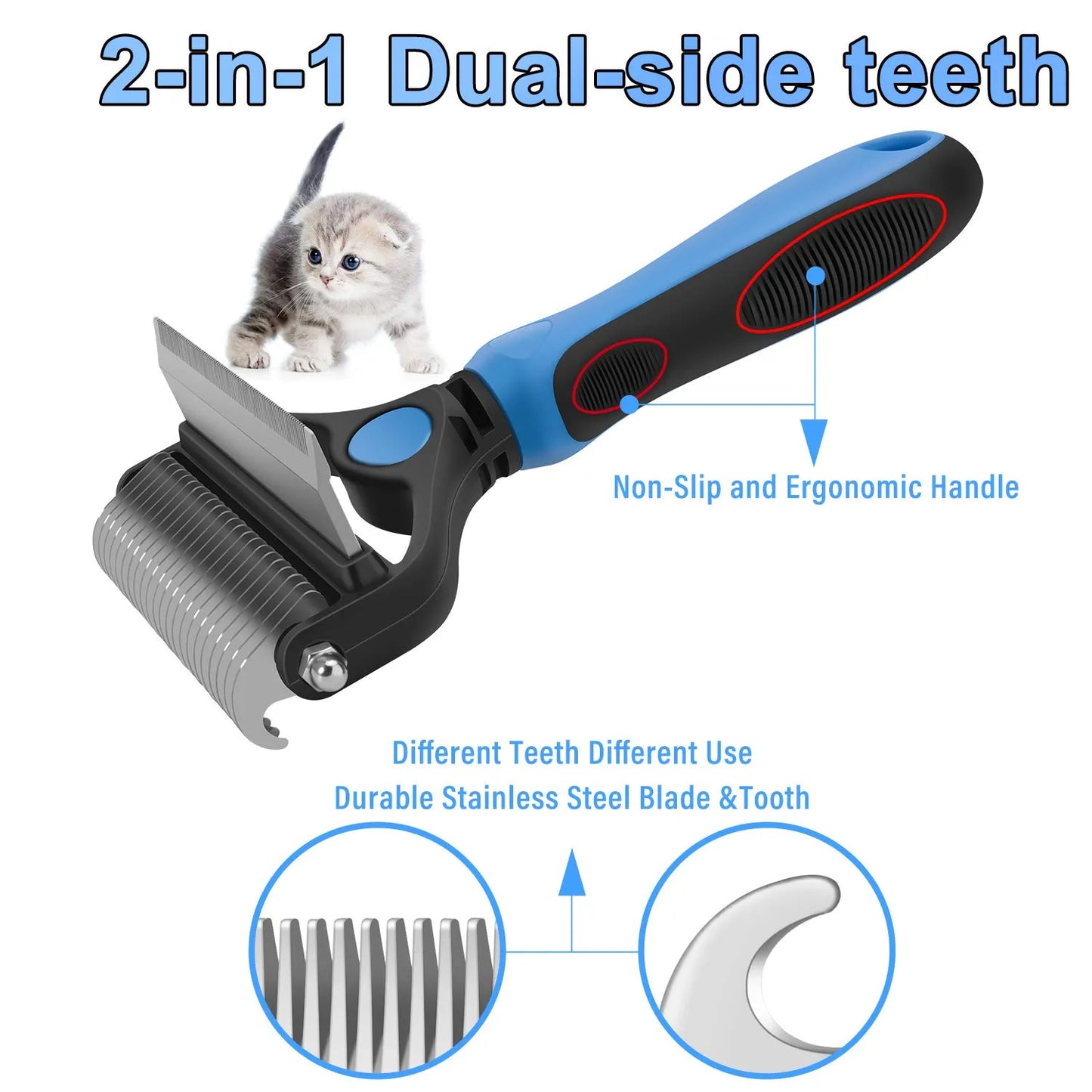 🐾Professional hair removal tool for dogs and cats