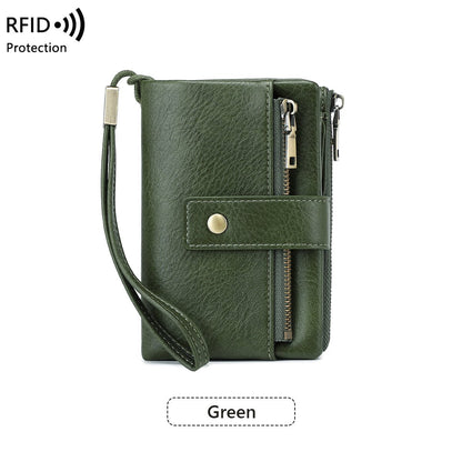Women's RFID Blocking  Leather Wallet