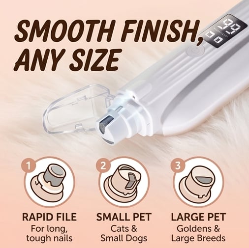 4-in-1 LED Pet Nail Clipper