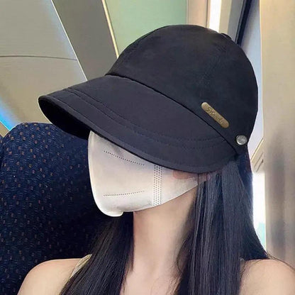 🏆Limited Sale 49% OFF☀️Women's Wide Brim Sun-protection Cap