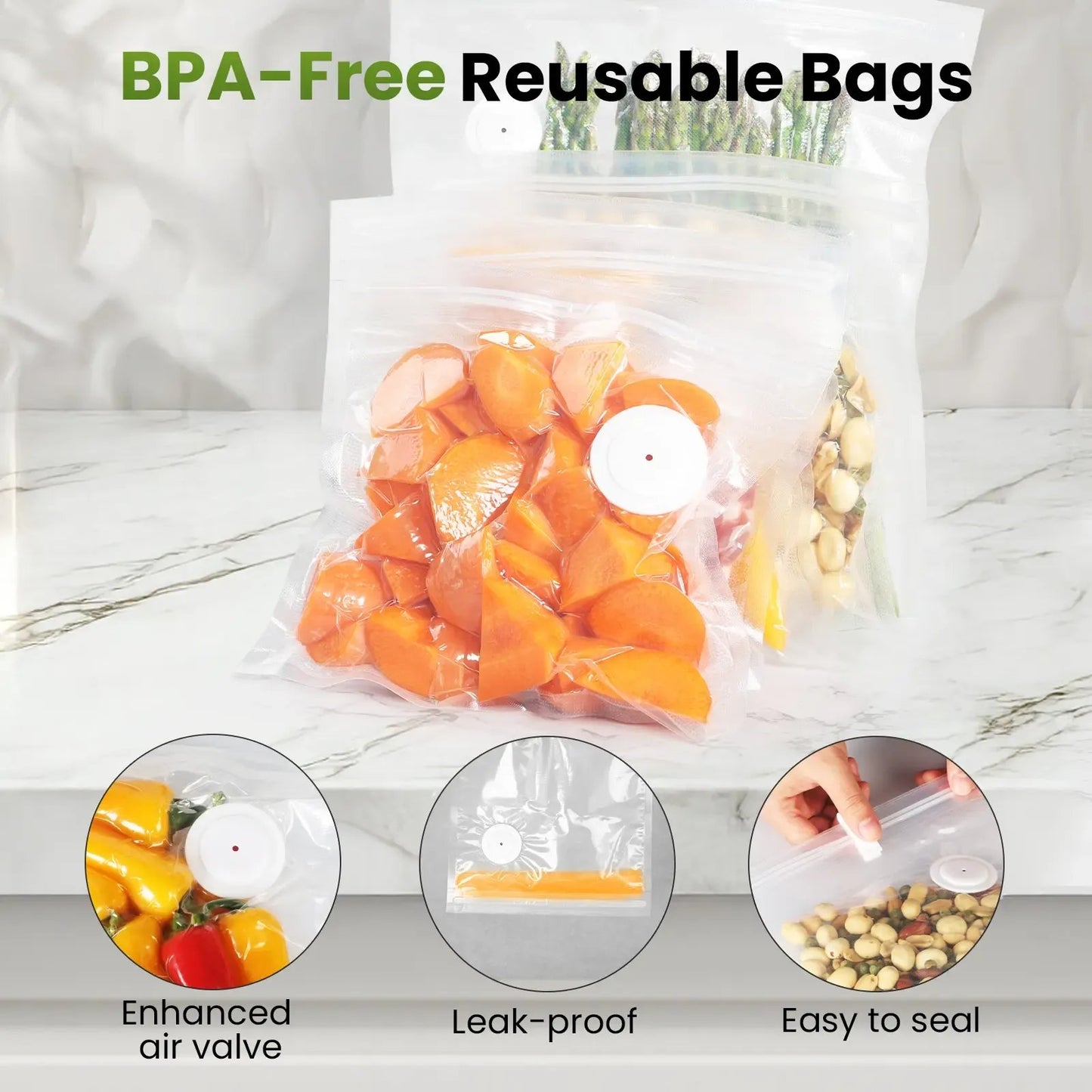 2026 Hot Sale🥩 Vacuum Sealer for Food with Visible Water Tank