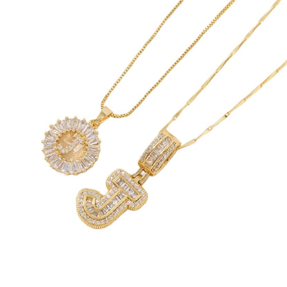 🔥Initial Letter Pendant Necklaces - 2 Pack