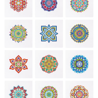 ✨ Mini Diamond Painting Postcard Set