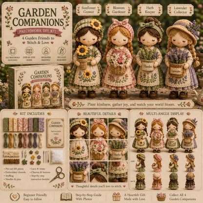 💕Hot Sale 49% OFF❤️‍🔥Tiny Worlds Collection – Patchwork DIY Kit Series