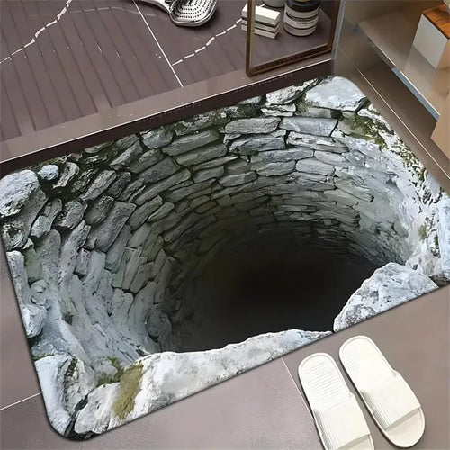 ✨Endless Abyss Illusion Doormat – Mind-Bending 3D Visual Effect
