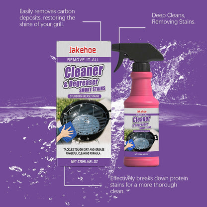 🍖🧼Fast-Acting Heavy-Duty Grill Degreaser Spray✨