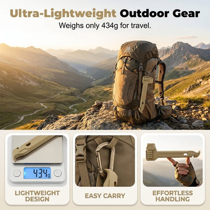 🔥HOT SALE 49% OFF - 🔨🏕️Multifunctional Camping Hammer & Tent Stake Puller✨