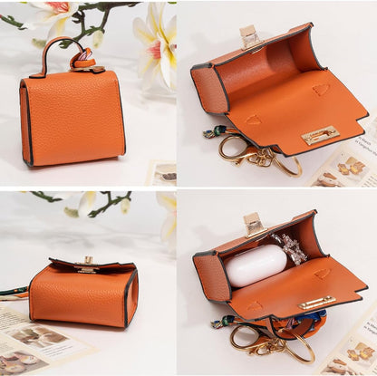 👜 Mini Keychain Coin Purse — Cute Bag Charm with Twist-Lock Pouch