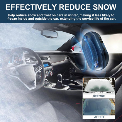 🔥❄️2025 Newest Electromagnetic Snow and Ice Prevention Device (Solar Powered)