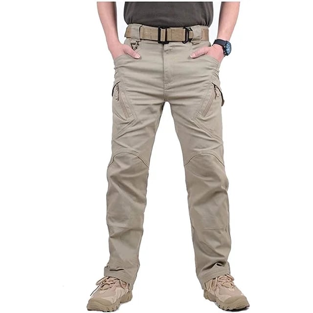Men’s Tactical Cargo Pants – Ripstop Waterproof Multi-Pocket Combat Trousers
