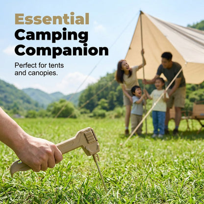 🔥HOT SALE 49% OFF - 🔨🏕️Multifunctional Camping Hammer & Tent Stake Puller✨