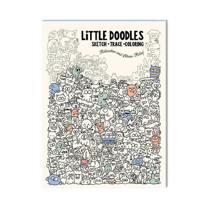 ⏰Creative Doodle Art Coloring Book
