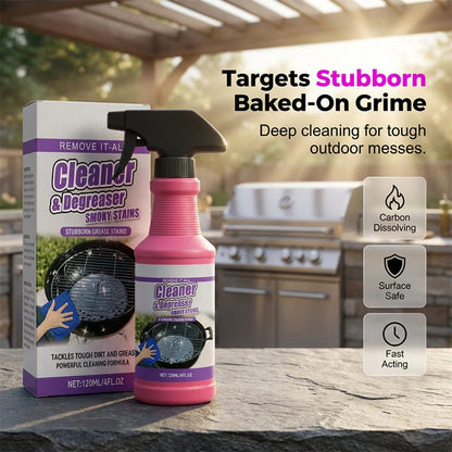 🍖🧼Fast-Acting Heavy-Duty Grill Degreaser Spray✨