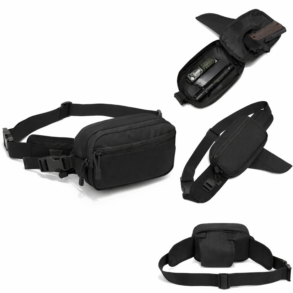 🔥LAST DAY 49% OFF - Multifunctional Concealed Carry Hip Bag with Rapid-Access Holster