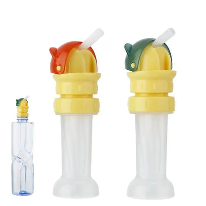 🔥Water Bottle Spout Conversion Cap with Straw | Universal Fit for Juice & Water Bottles | Spill-Proof Flip Top Cover for Toddlers & Children