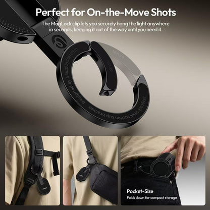 📱3-in-1 Magnetic Phone Mount | 18 Suction Cups, 360° Rotation, Desktop & Wall Holder for iPhone 17/16/15/14