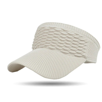 🔥Women’s High Ponytail Visor Hat 🧢 Breathable, Open-Top UV400 Protection ☀️Perfect for Running, Hiking, Beach Days & Everyday “That Girl” Style 💁‍♀️✨