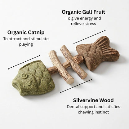 49% OFF - Catnip & Silvervine Chew