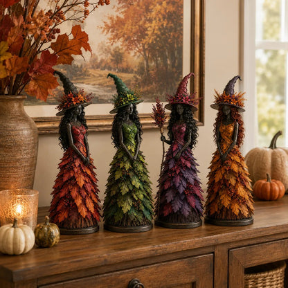 💥LAST DAY 50% OFF - 🧙 Enchanted Autumn Witch Figurine (📦Buy 3 Free Shipping)