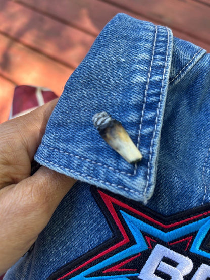 🚬 Burned Cigarette Butt Brooch
