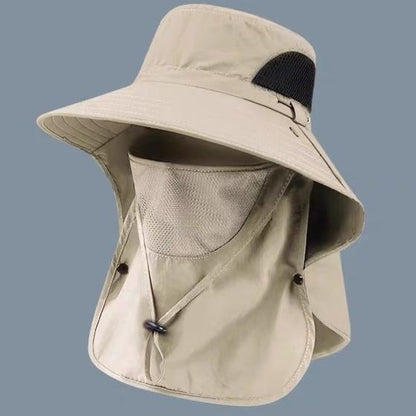 🔥Summer Sale 49% OFF🔥 - 🌞UPF 50+ Sun Protection Hat With Full Face & Neck Coverage