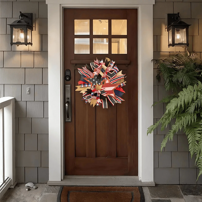 🔥Flash Sale-50% Off🔥Honor the Journey: The Hand-Crafted 250th Anniversary Tribute Wreath
