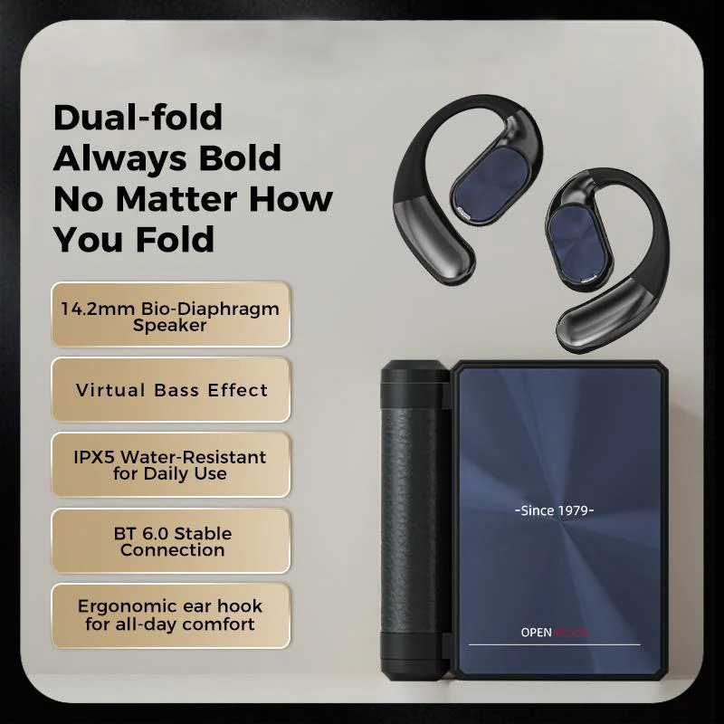 💥 Wireless Noise-Canceling Bluetooth 6.0 Earbuds – 145H Battery, IPX5 Waterproof, Sports ✨