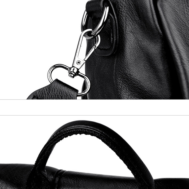 🎒 Ladies' Large Capacity Backpack – Stylish, PU Leather, User-Friendly 👜