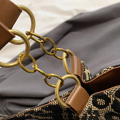 👜 LIMITED-TIME 50% OFF! ✨ Ladies Elegant Handbag – Large Capacity, Leopard Print, Versatile 🌟