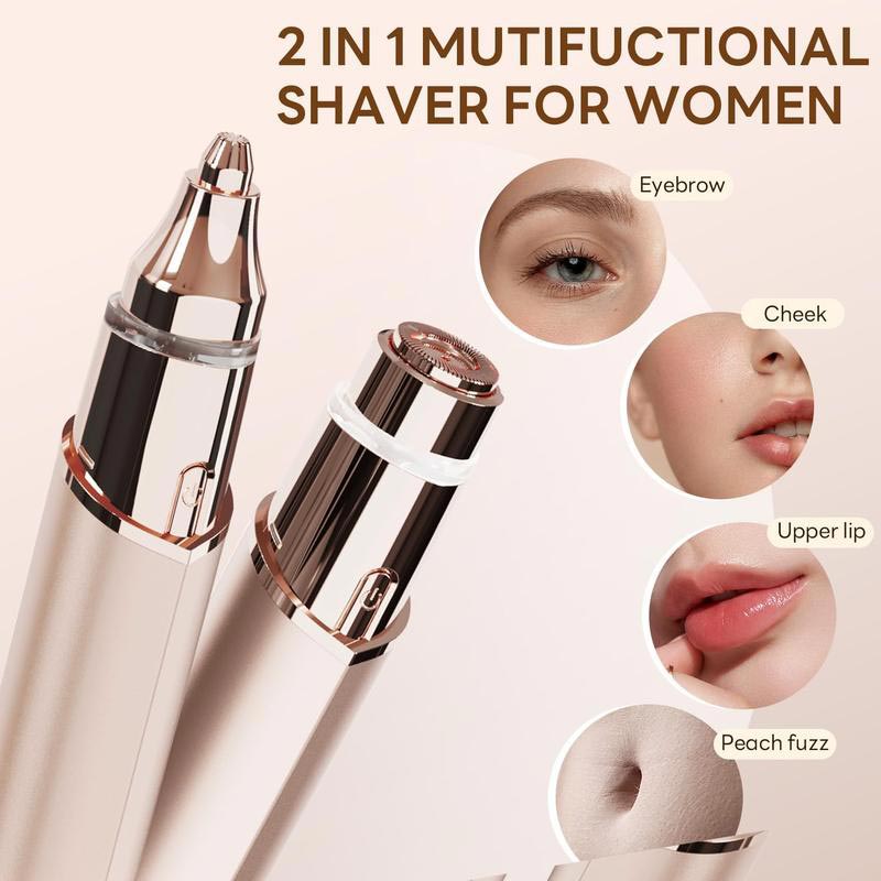 🎁2026 New Arrival 50% OFF💥💗2-in-1 Facial Hair Remover & Eyebrow Trimmer