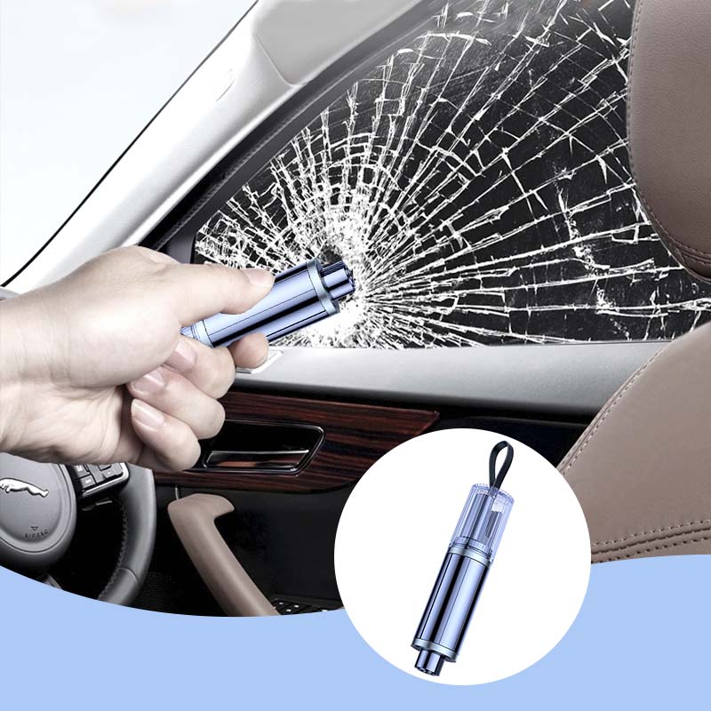 🔥BUY 1 GET 1 FREE  🔥Emergency Car Window Breaker Seatbelt Cutter Tool