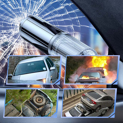🔥BUY 1 GET 1 FREE  🔥Emergency Car Window Breaker Seatbelt Cutter Tool