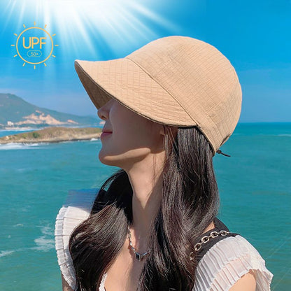 🏆Limited Sale 49% OFF☀️Women's Wide Brim Sun-protection Cap
