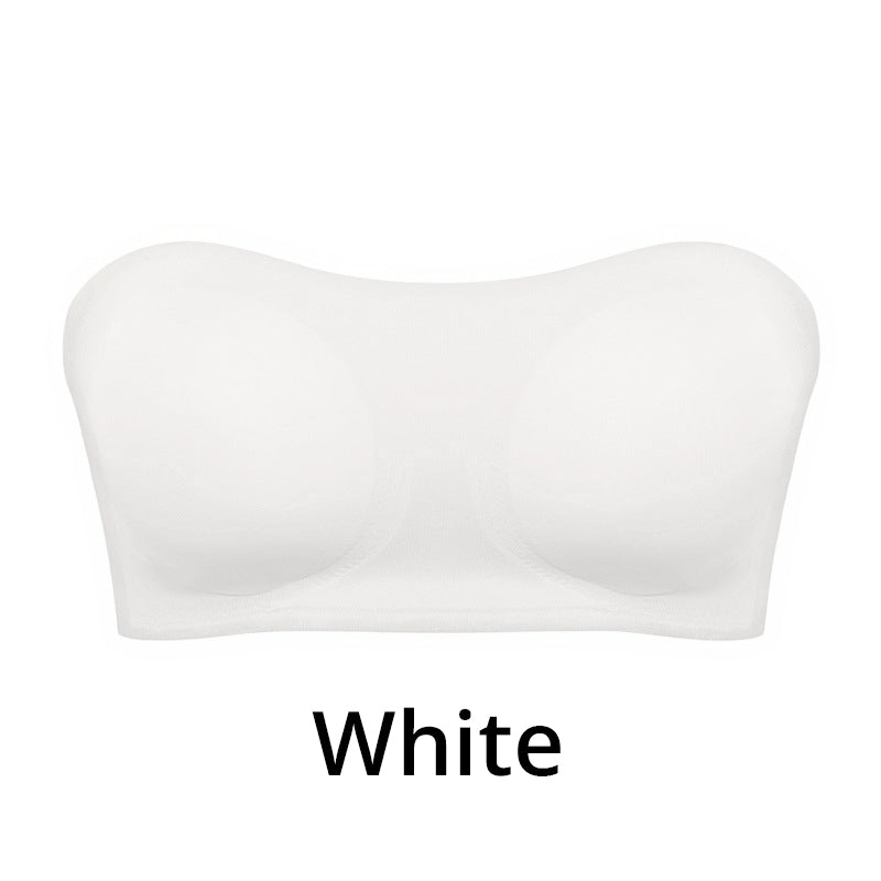 💜BUY 1 GET 1 FREE 💜Strapless Wireless Bra with Crossover Side Closure