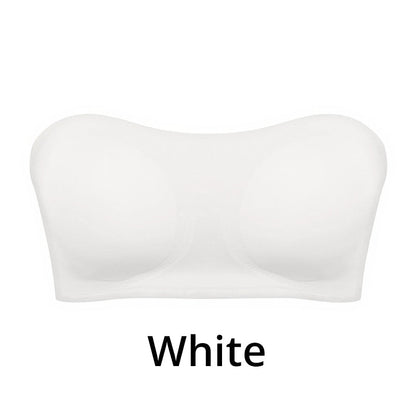 💜BUY 1 GET 1 FREE 💜Strapless Wireless Bra with Crossover Side Closure