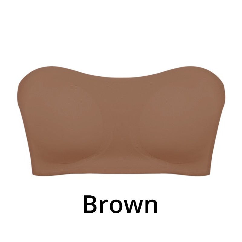 💜BUY 1 GET 1 FREE 💜Strapless Wireless Bra with Crossover Side Closure