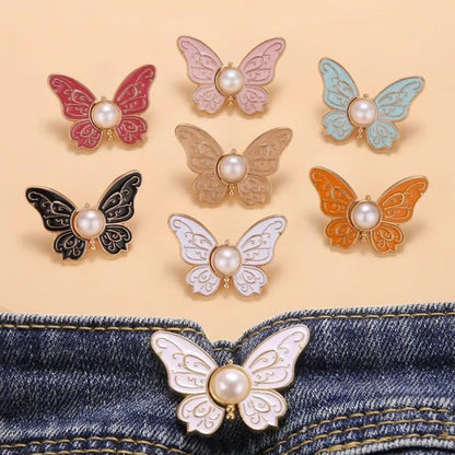 🎀 LIMITED-TIME BUY 1 GET 1 FREE! ✨ Removable Butterfly Waist Buckle – No-Tool, Adjustable, Hourglass Shape 🦋