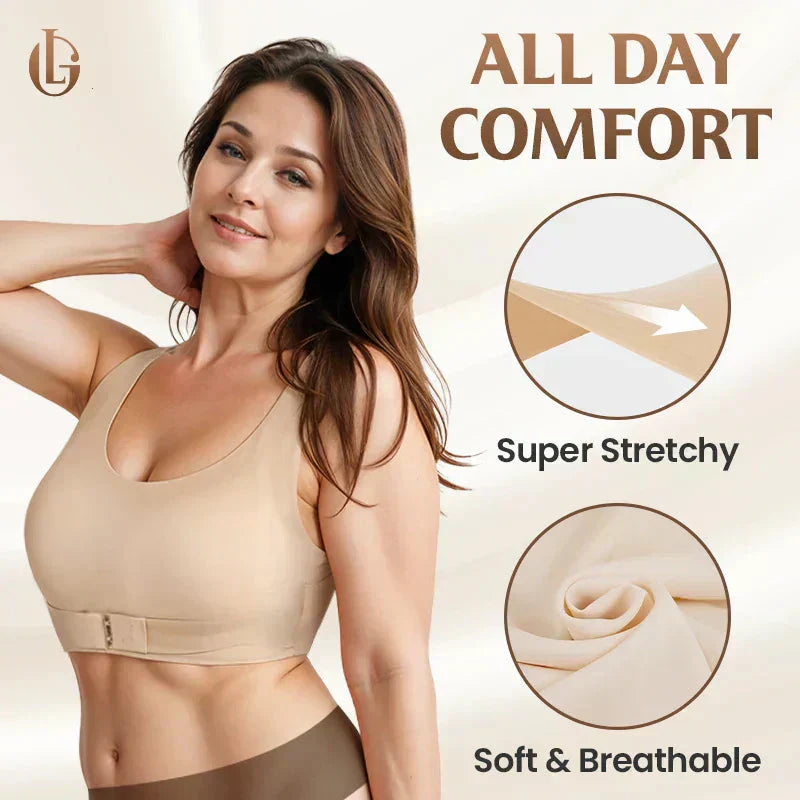 💐AlignLift Posture-Perfect Wireless Bra – All-Day Comfort, Breathable & Summer-Ready 💕