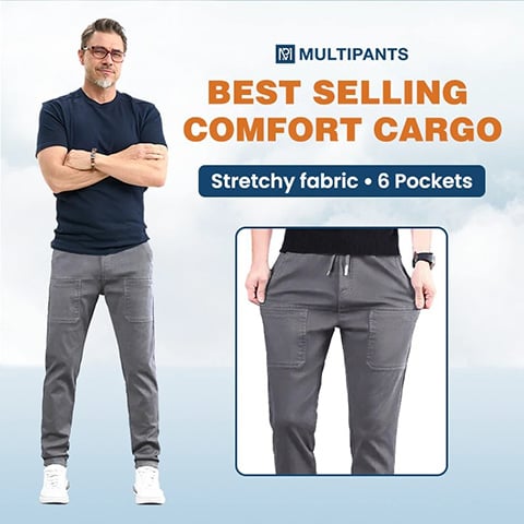 🔥Last Day Sale 49% OFF🥰MultiPants – High Stretch Multi-pocket Durable Cargo Pants
