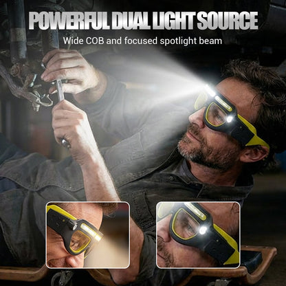 Rechargeable LED Glasses Headlamp