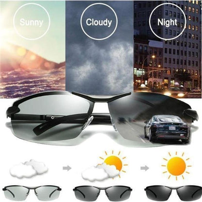 🥳2026 HOT SALE🥳💞50K+ SOLD!🕶️🌦️ Upgraded Photochromic Lenses 49% OFF! Anti-glare polarization meets smart light adaptation. A stylish, intelligent choice for your eyes. 💎😎